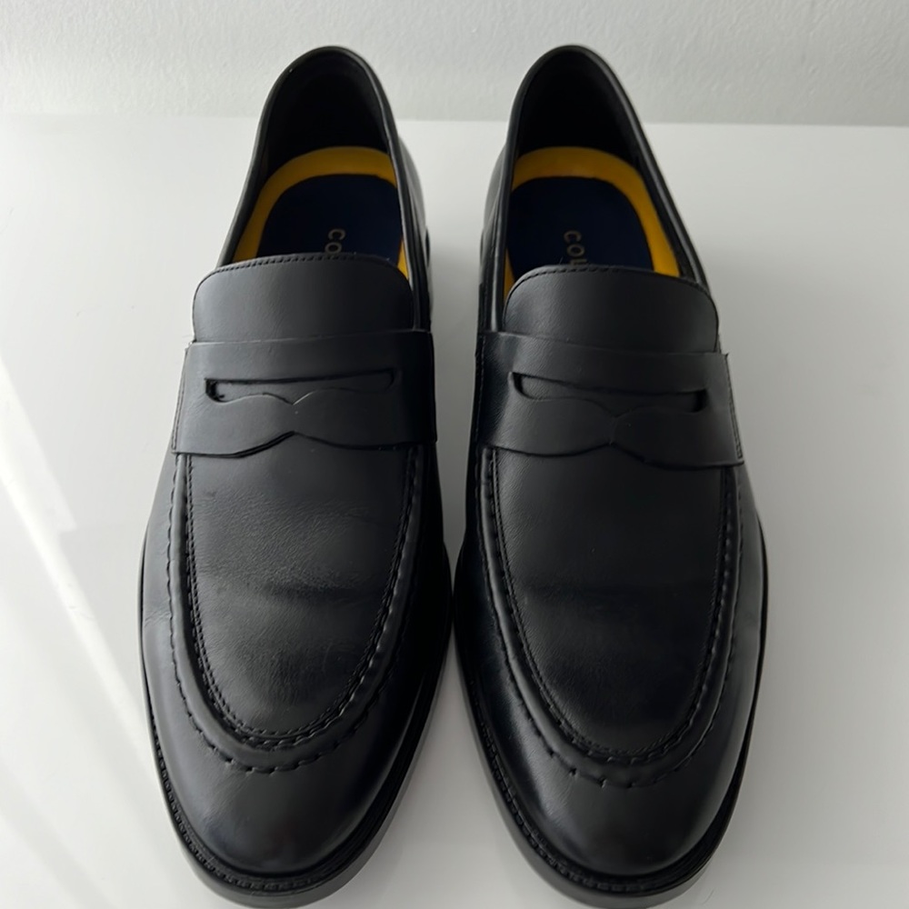 COLE HAAN Hawthorne Penny Loafer Color:Black   Men Size 8 1/2 M    MSRP $225
